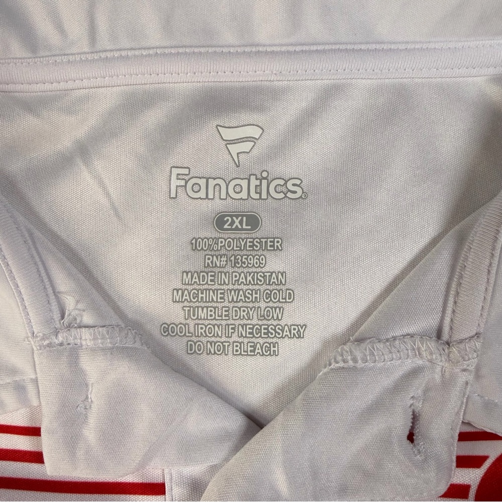 Philadelphia Phillies Fanatics Big‎ & Tall Victory For Us Interlock Polo - Picture 6 of 7
